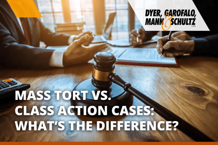 Mass Tort vs. Class Action Cases: What's the Difference? - Dyer ...